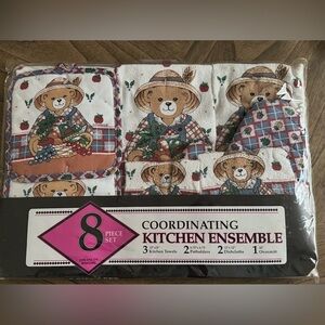 Vintage Kitchen Ensemble 8 Piece By Franco